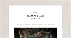Desktop Screenshot of hampsteadnannies.co.uk